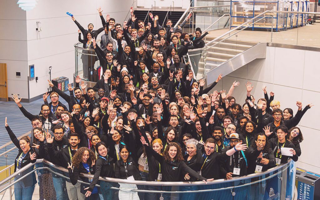 student volunteers